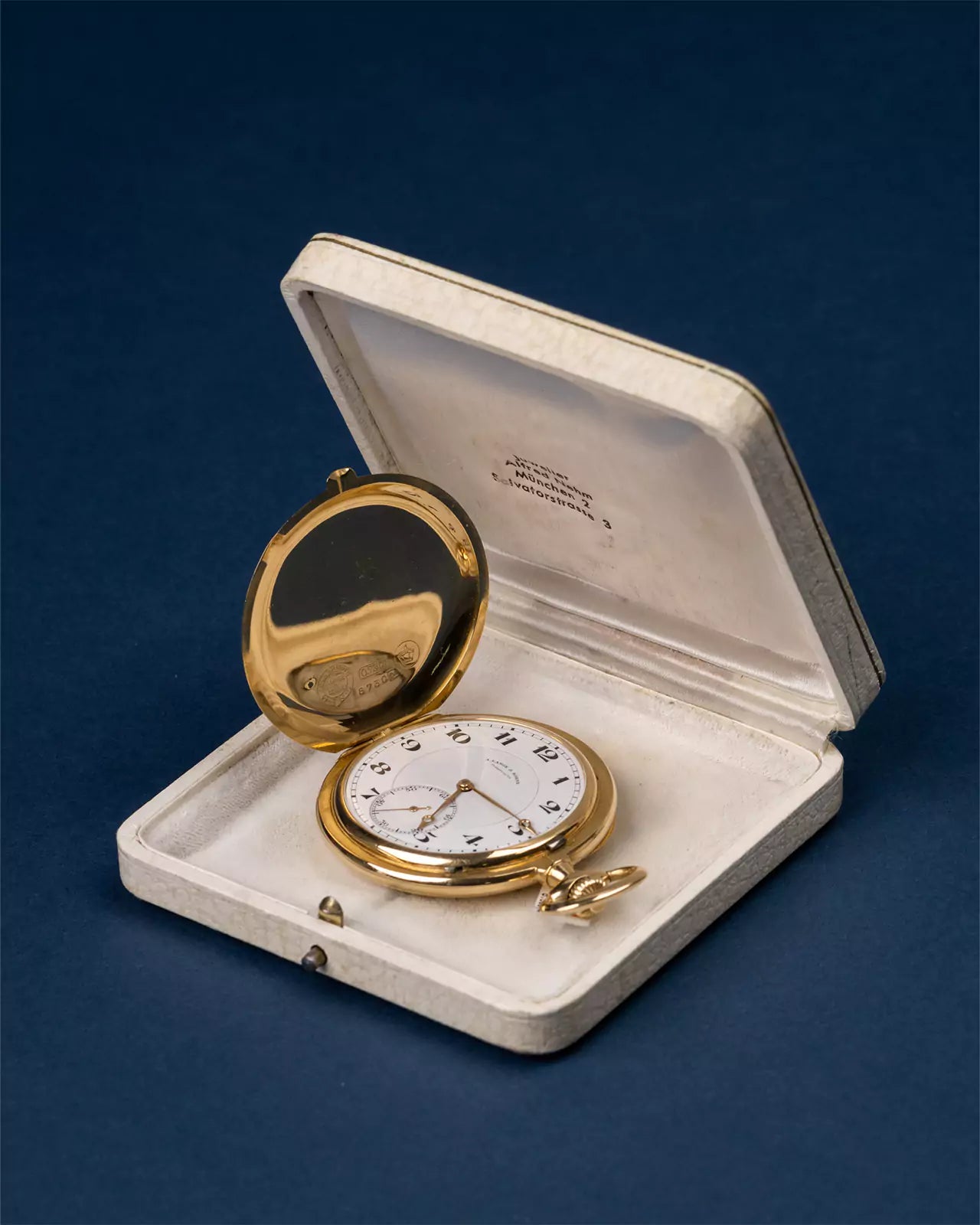 A. Lange & Söhne Savonnette Taschenuhr