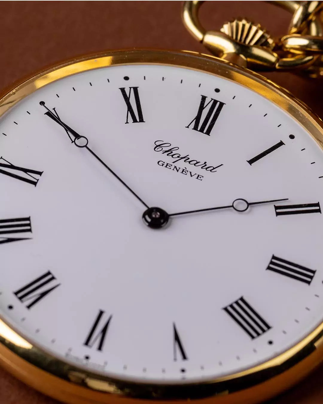 Gelbgold Taschenuhr Chopard Genf