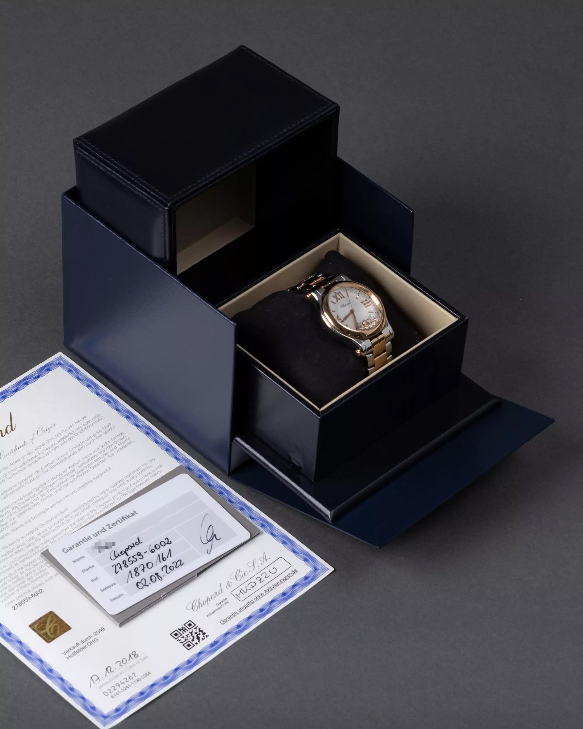 Originalpapiere Chopard preowned