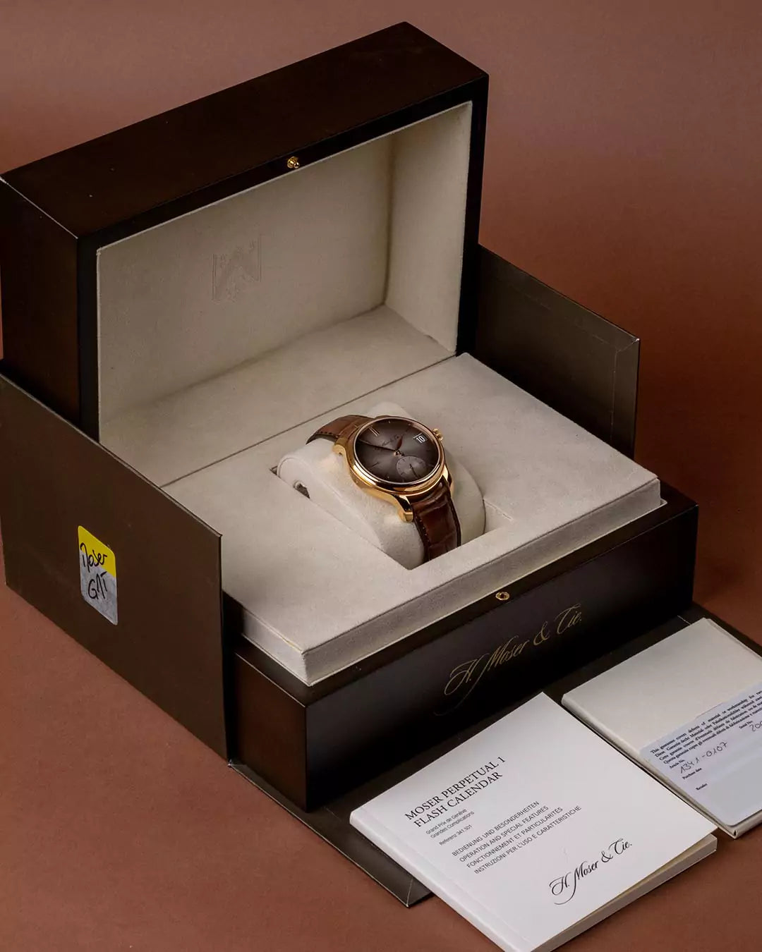 Originalbox Perpetual 1 Flash Calendar Watch