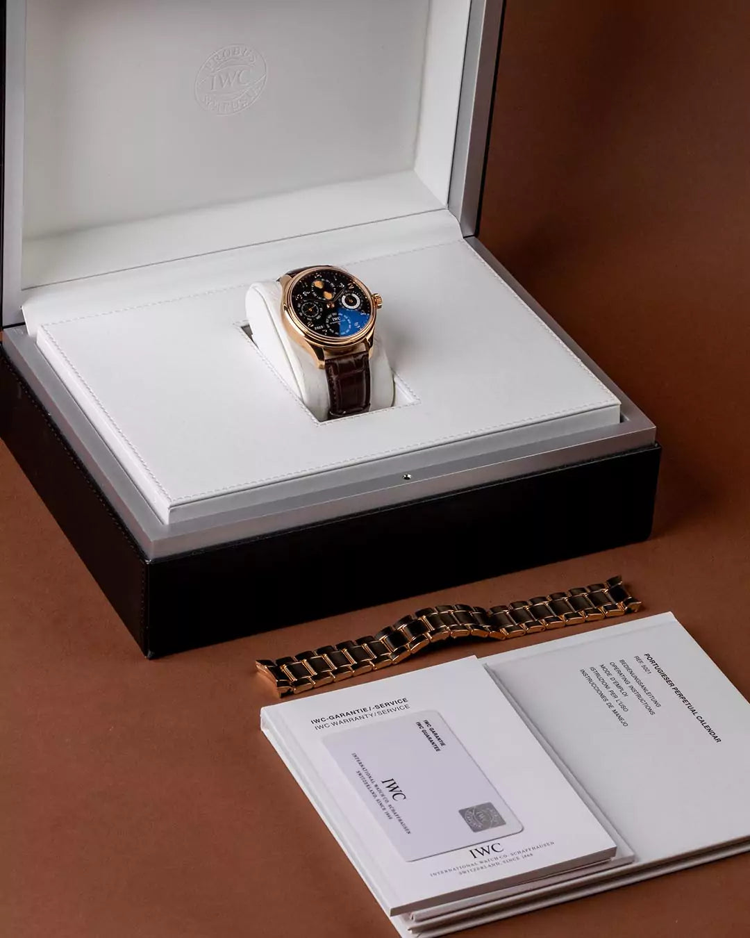 Originalbox Watch IWC Schaffhausen Portugieser Perpetual Calendar