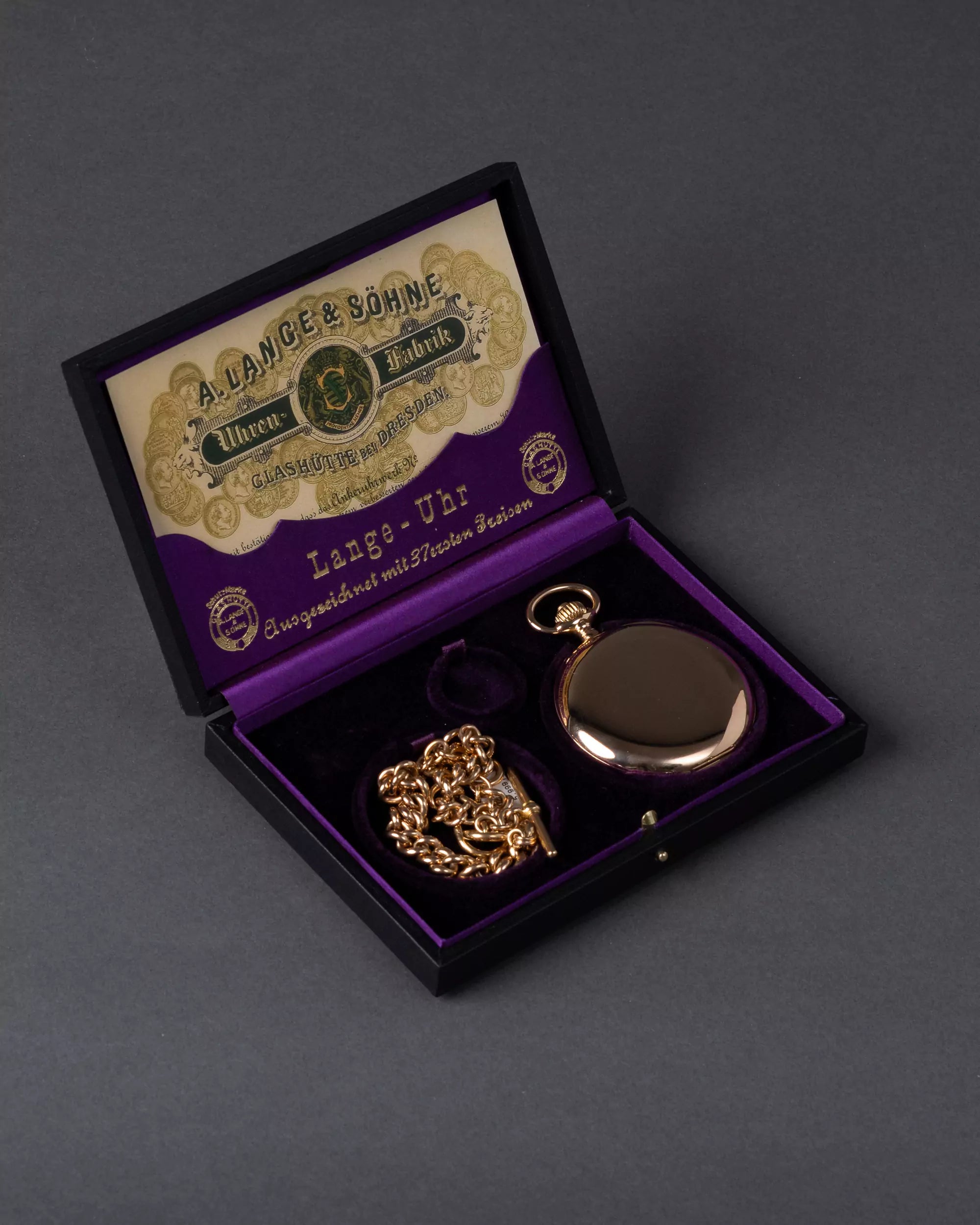 Rosegold Uhr Taschenkette