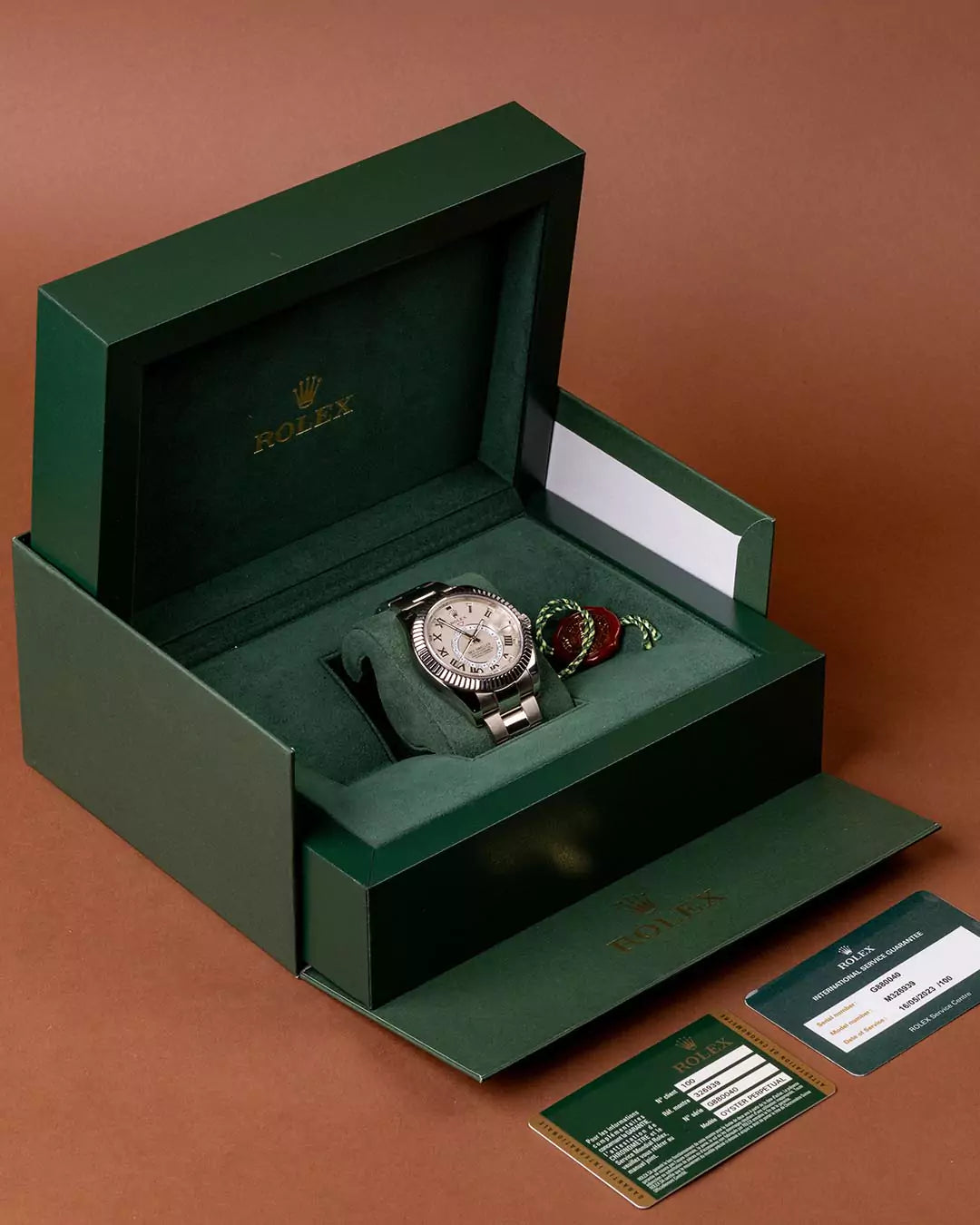Fullset Rolex Sky-Dweller Uhr