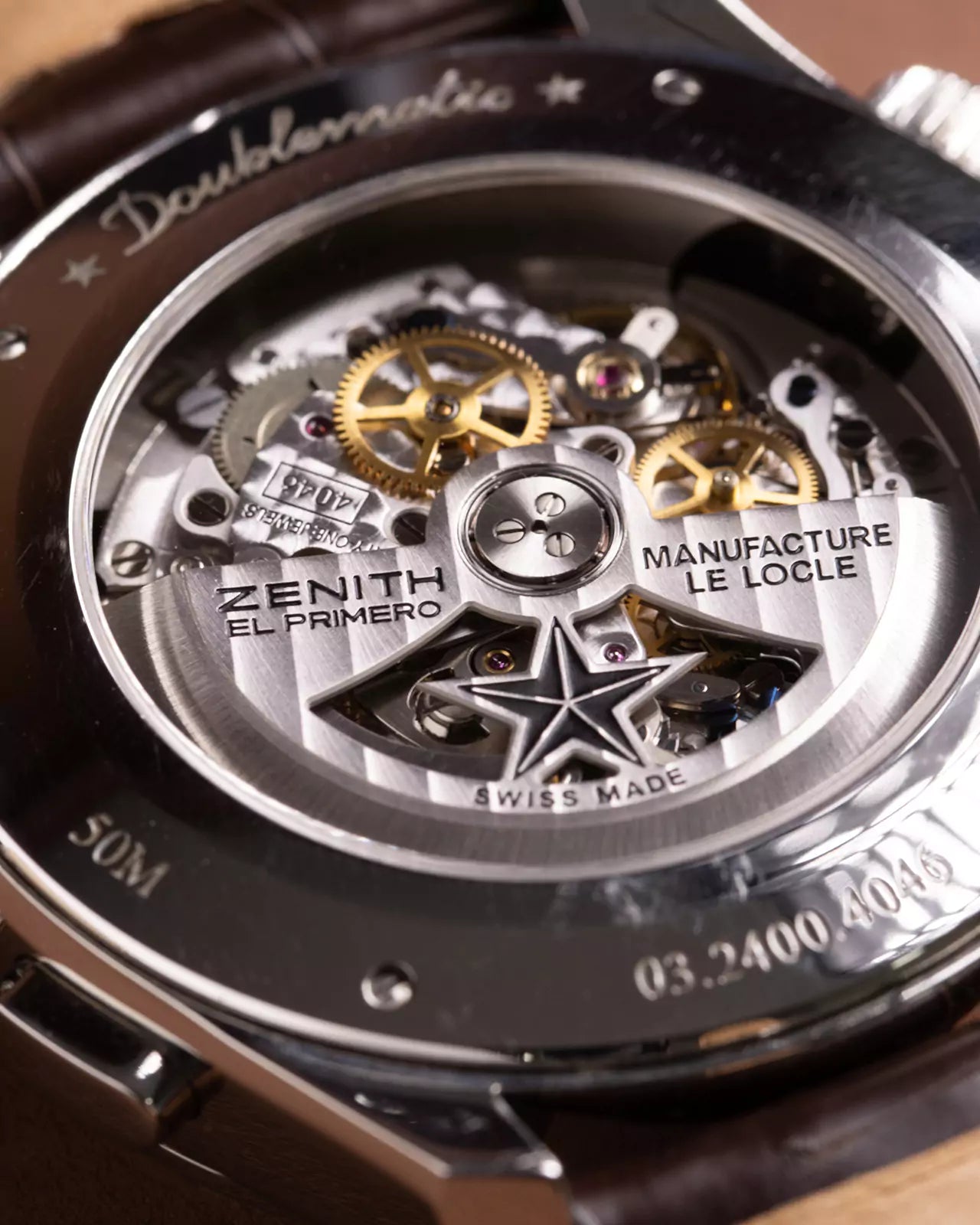 Edelstahl Zenith 03.2400.4046/21.C721 Pilot Chronograph