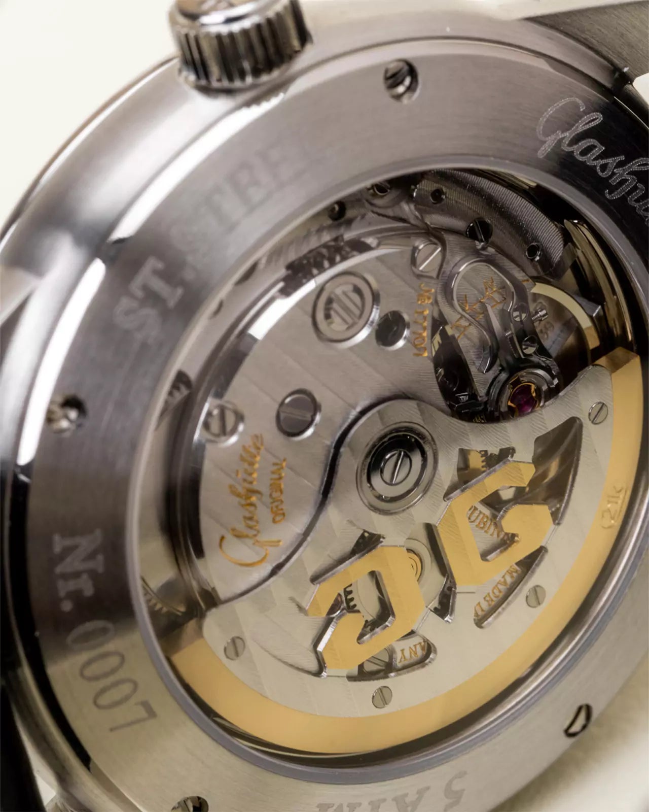 Glashütte Original 3944041204 Glasboden