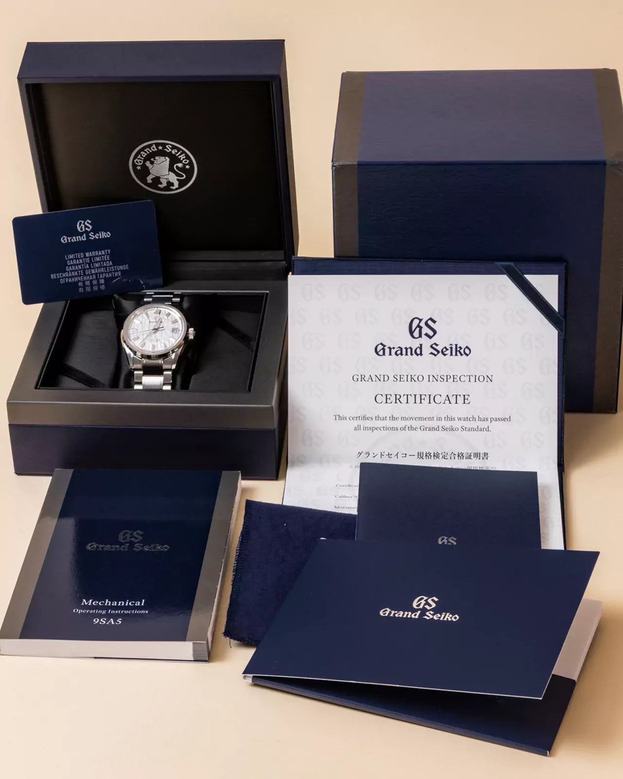 Evolution 9 SLGH005G von Grand Seiko mit Box und Papieren