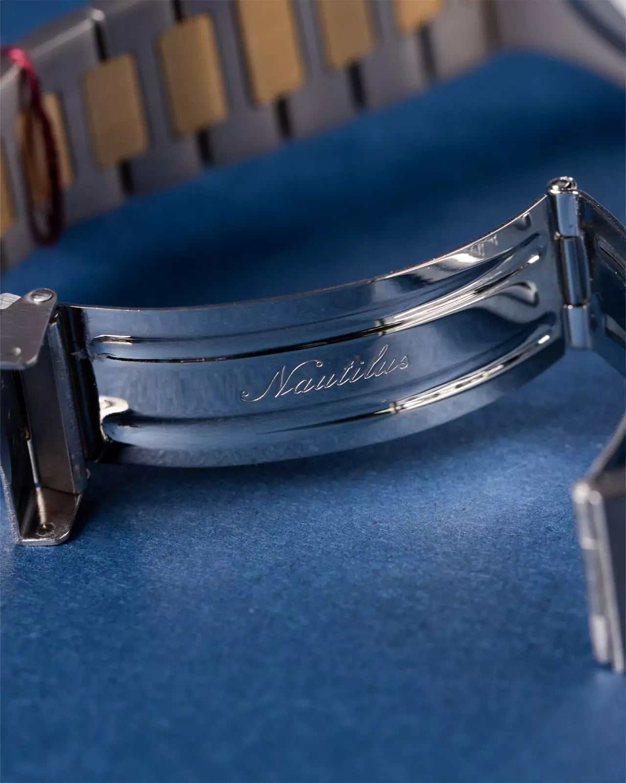 Gelbgold Edelstahl Patek Philippe Nautilus Bicolor 3700/011