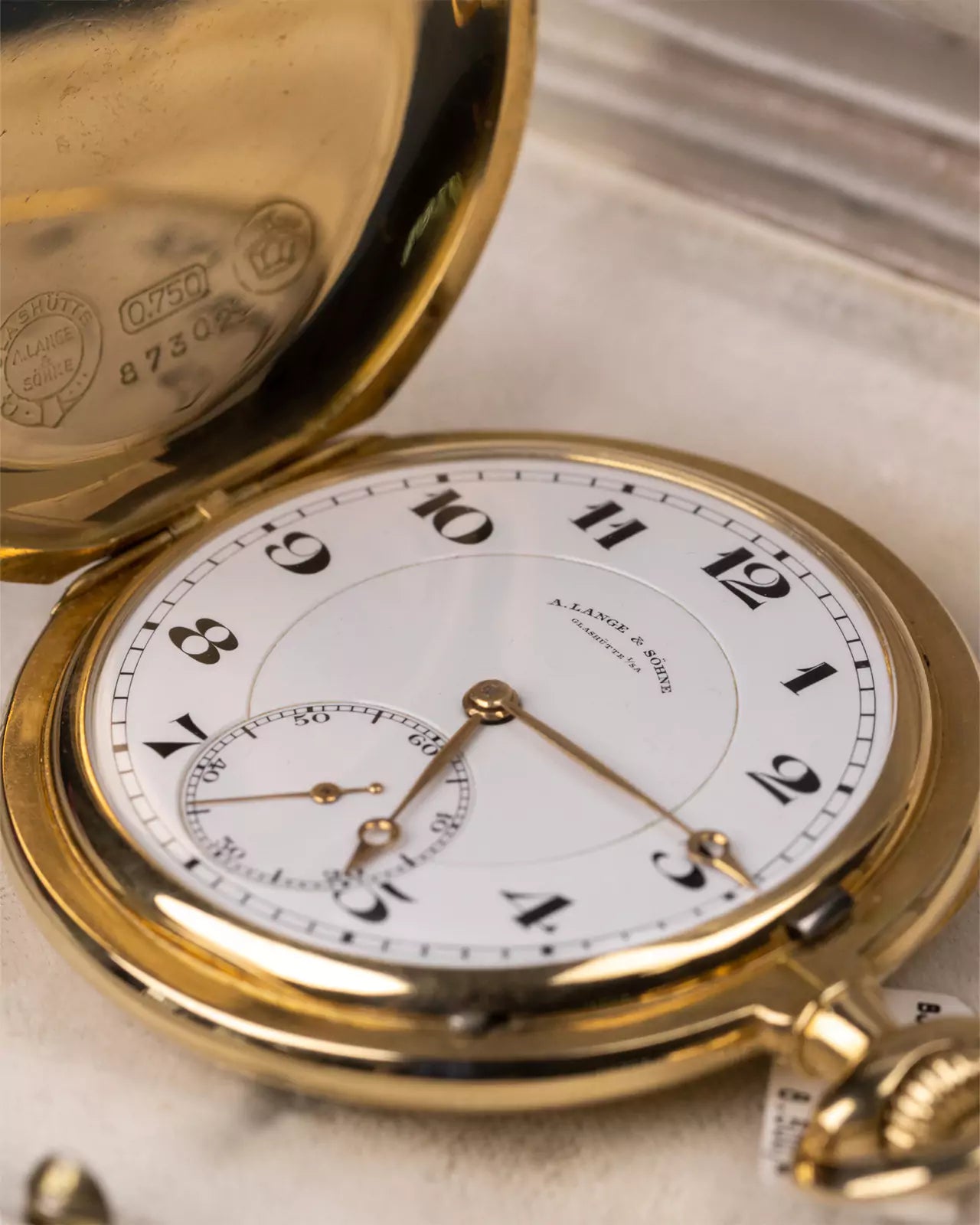 A. Lange & Söhne Savonnette Taschenuhr gold