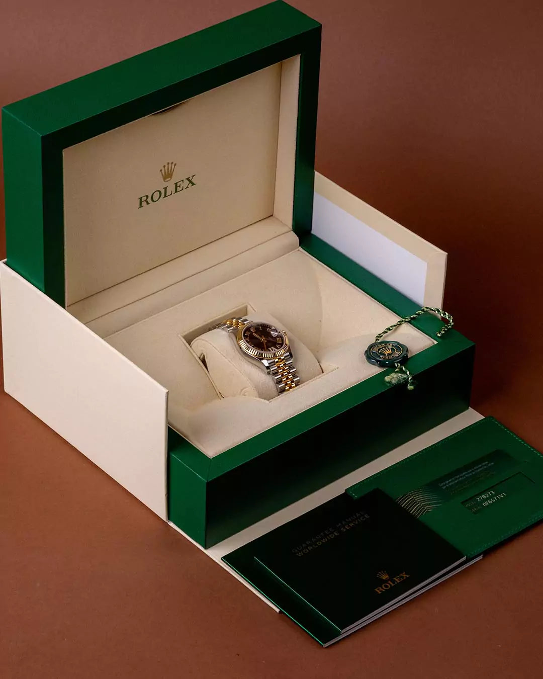 Originalbox Originalpapiere Rolex Datejust 31